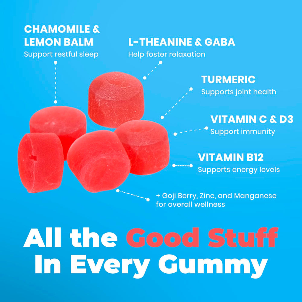 L-Theanine and other botanicals highlighted on label