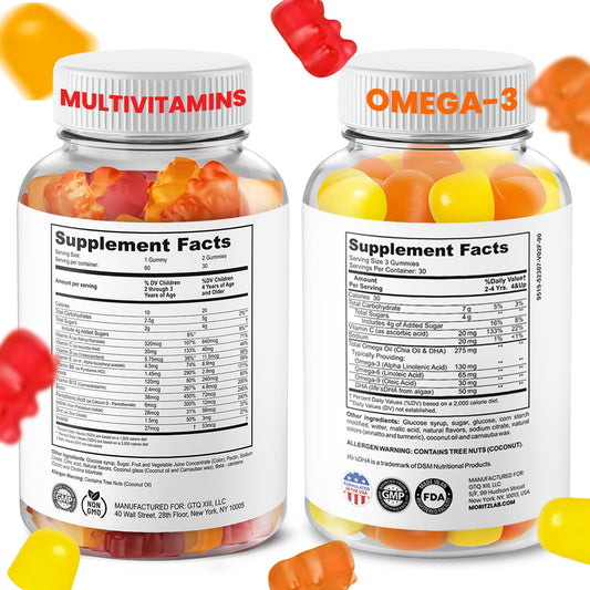 Back view of the DR. MORITZ bundle box showing details