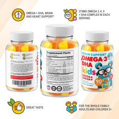 Two-pack DR. MORITZ Omega 3 Kids Gummies package