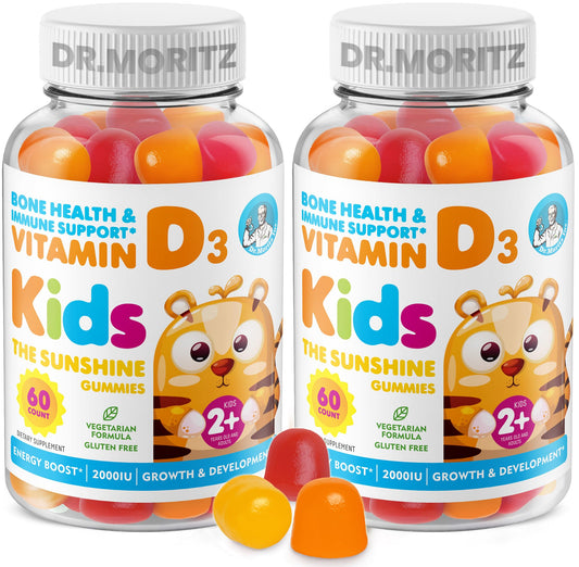 Main product image of DR. MORITZ Vitamin D Gummies 120-count two-pack