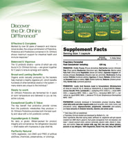 Digestive and immune health support graphic
