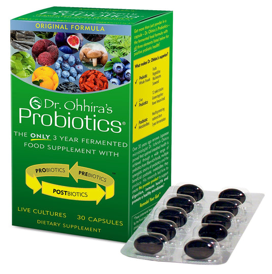 Dr. Ohhira's Probiotics Original Formula bottle label