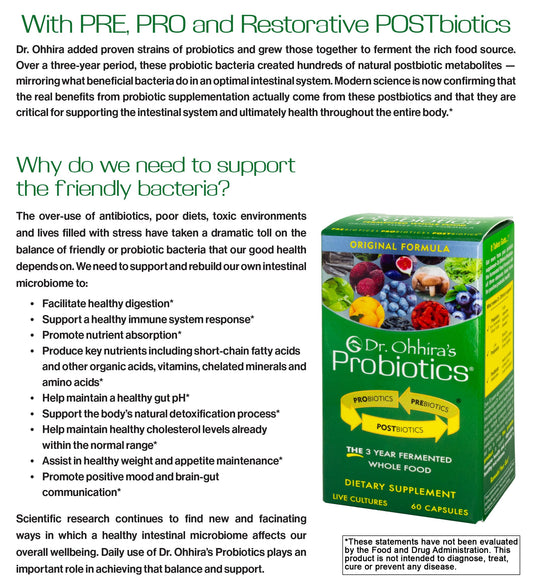Front packaging of Dr. Ohhira’s Probiotics Original Formula