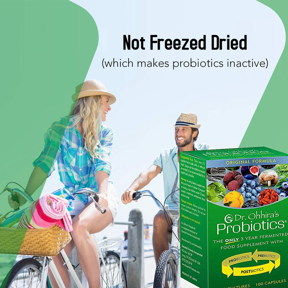 Eco-friendly packaging for Dr. Ohhira's Probiotics