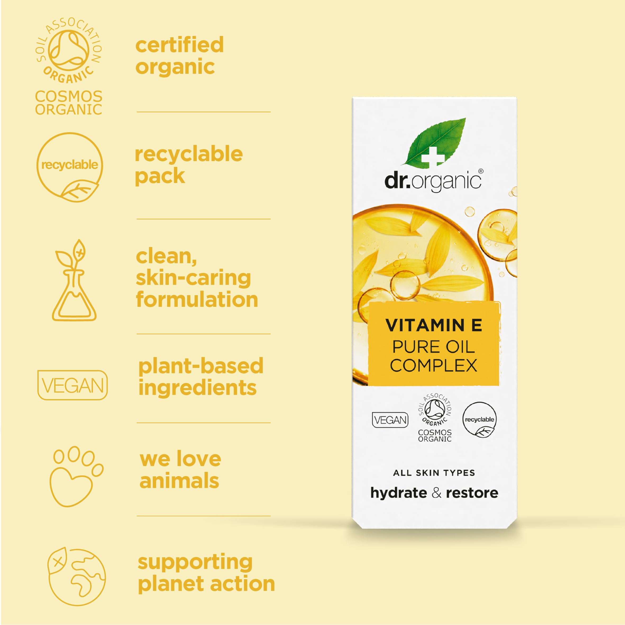 Eco-friendly packaging: recyclable glass jar with FSC-certified cardboard
