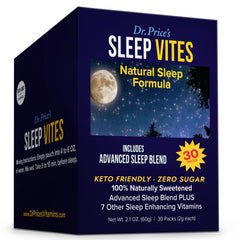 Dr. Price's Sleep Vites Berry Flavor packaging front view