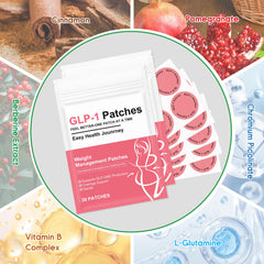 Patch delivering steady energy throughout the day (lifestyle concept)