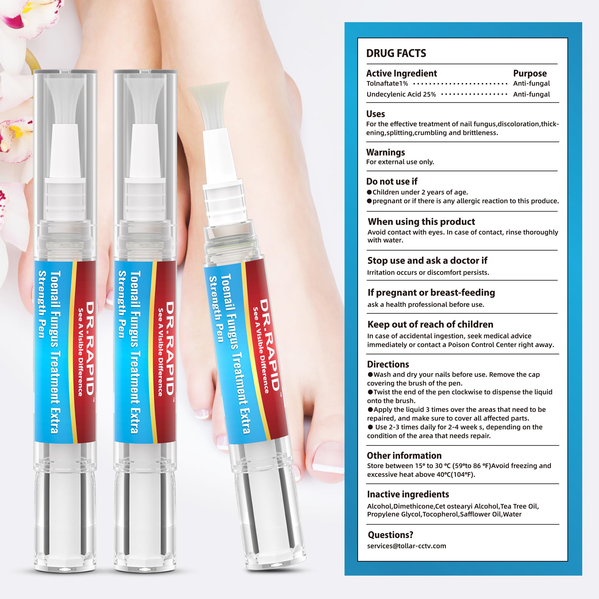 DR.RAPID nail-repair-damaged-nails shows strengthening benefits.