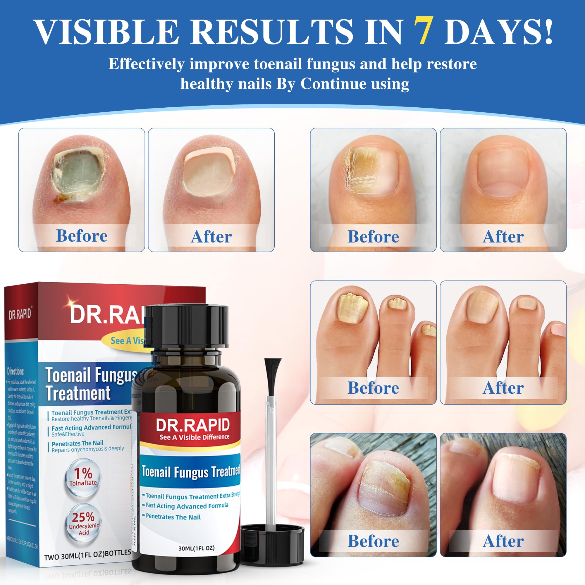 DR.RAPID tea tree oil and ginger extract infusion highlight natural care