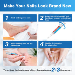 DR.RAPID toenail fungi pen 5ml bottle shows easy-at-hand solution.