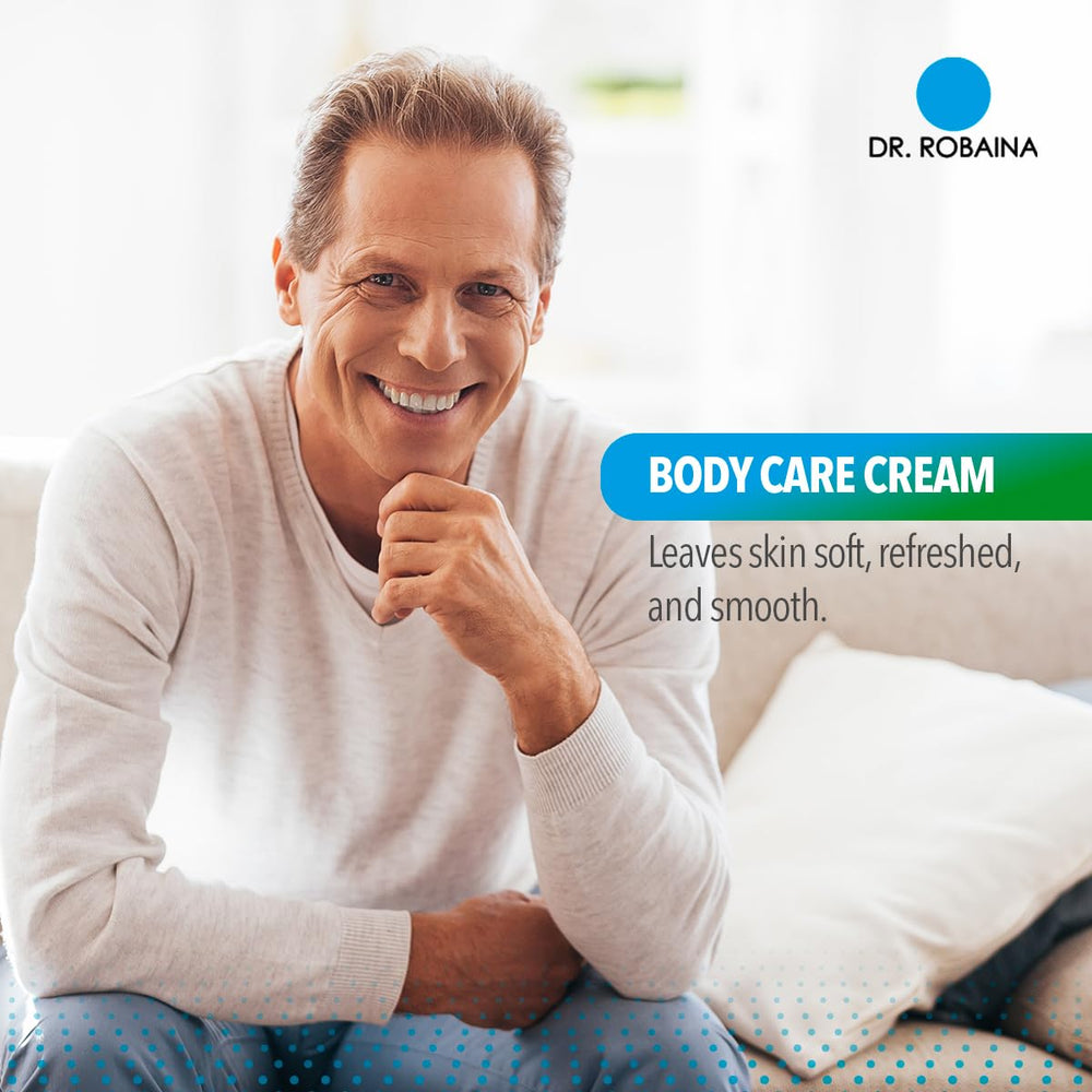 Dr. Robaina DMSO Cream with Arnica and Aloe Vera for soothing skin.