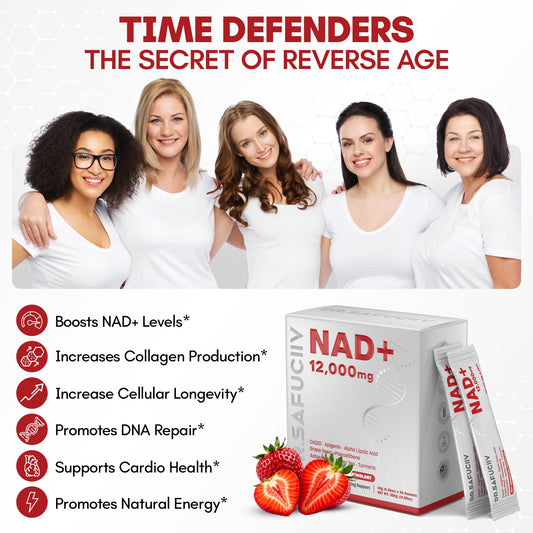 Liquid stick packets for DR.SAFUCIIV NAD supplement
