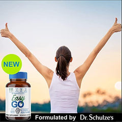 Dr. Schulze's Easy Go Bowel Mover daily-use packaging suggesting routine digestive support.