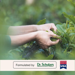 Dr. Schulze's Easy Go Bowel Mover plant-based formula communicates natural ingredients for gut health.