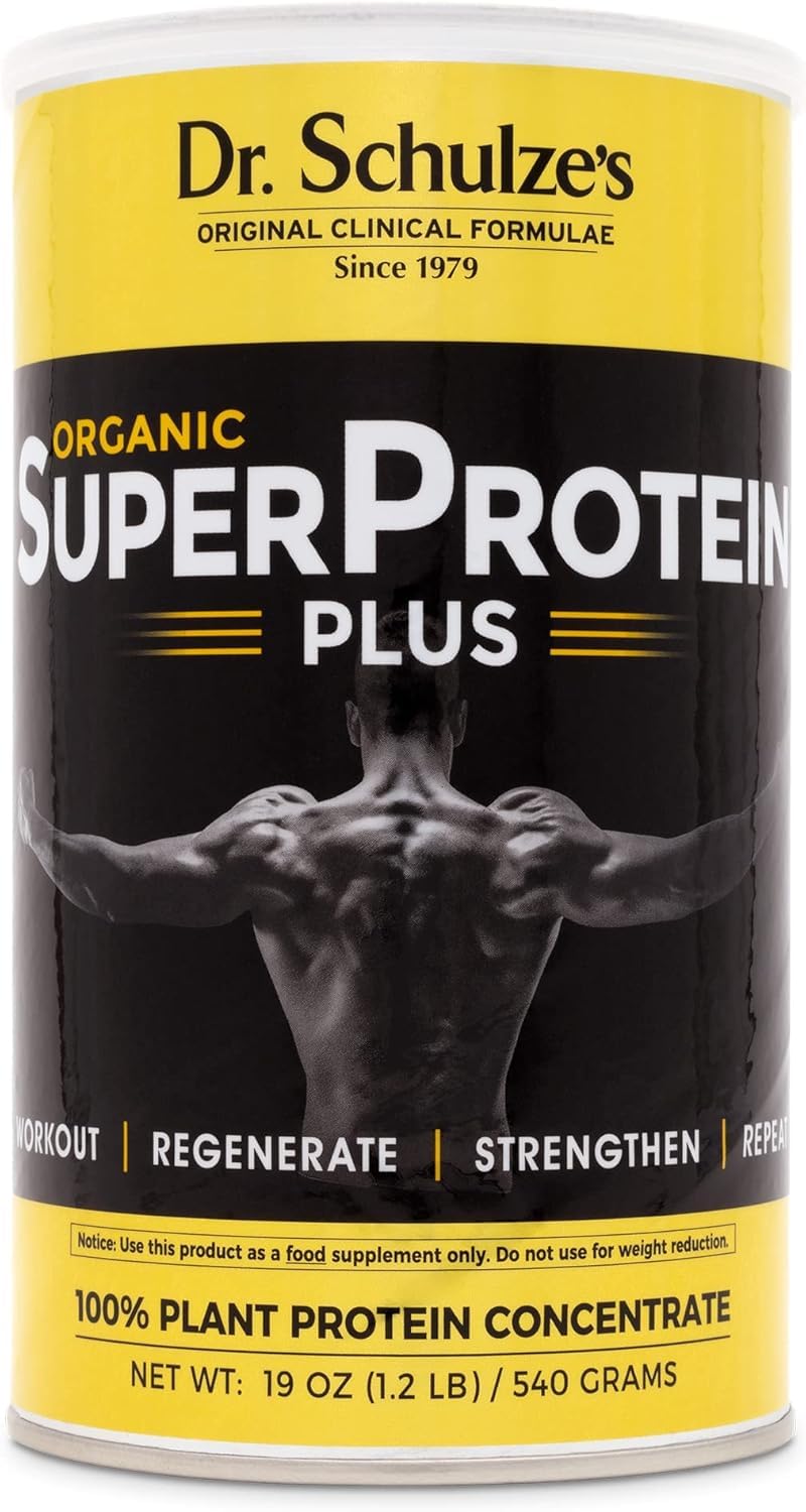 Dr. Schulze's SuperProtein Plus front label