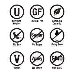 Vegan Brain Formula packaging with ingredients