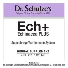 4 oz bottle of Echinacea Plus
