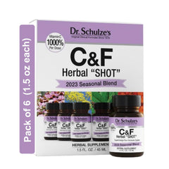 Bottle of Dr. Schulze's Herbal Shot – 9 fl oz