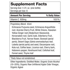 Serving suggestion: herbal shot glass with bottle