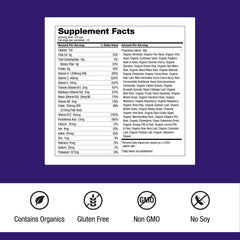 Scoop included with Dr. Schulze's SuperFood Ultra for precise daily servings.