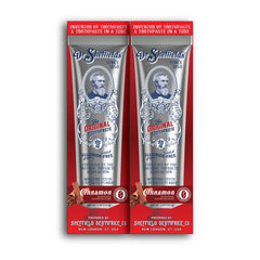 Dr. Sheffield’s Certified Natural Toothpaste Cinnamon packaging