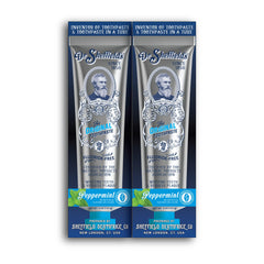 Dr. Sheffield's Certified Natural Peppermint Toothpaste 2-pack in aluminum tubes