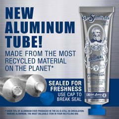 Two-pack box of Dr. Sheffield’s Natural Toothpaste