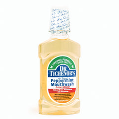 Mentholated peppermint mouthwash concentrate ready to dilute