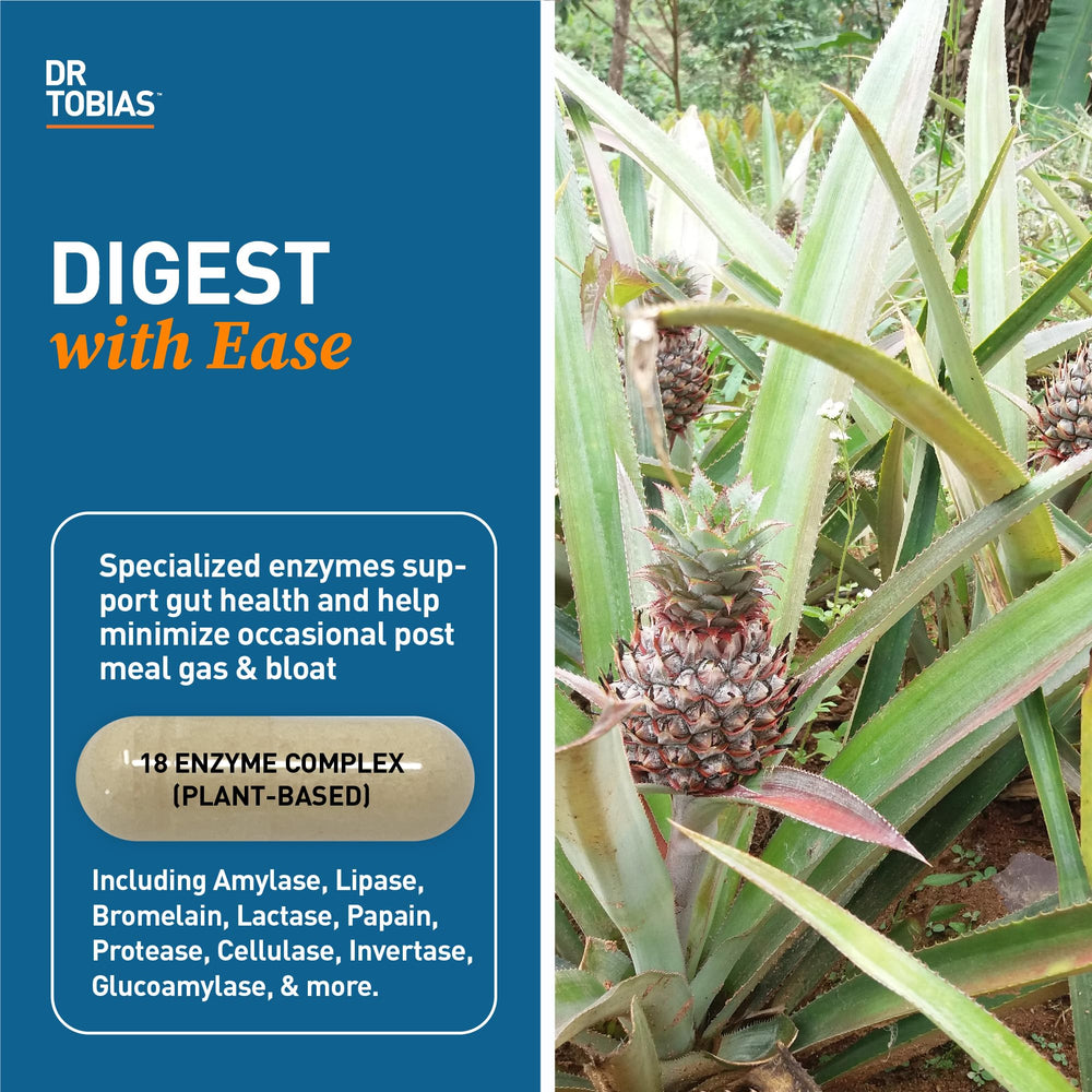 Ingredients: Amylase, Lipase, Bromelain, Lactase, Papain, Protease
