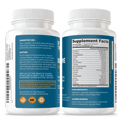 Digestive health concept with enzymes imagery
