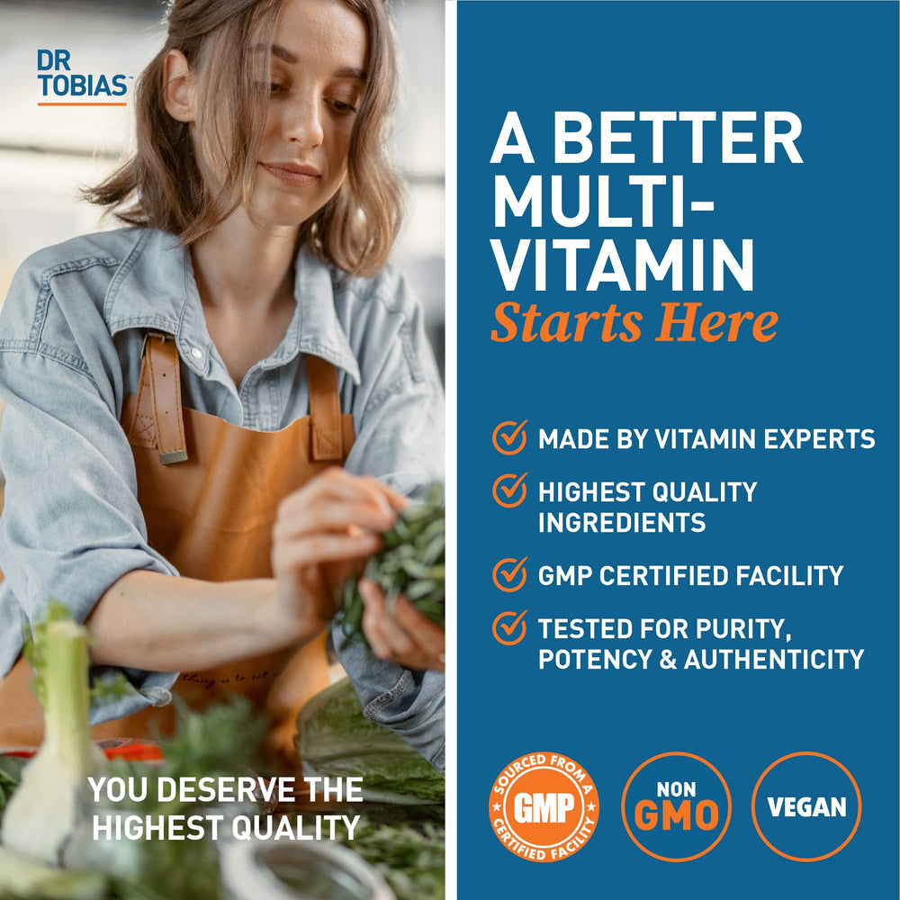 Nutrient icons for vitamins A, B12, C, D3, E and minerals