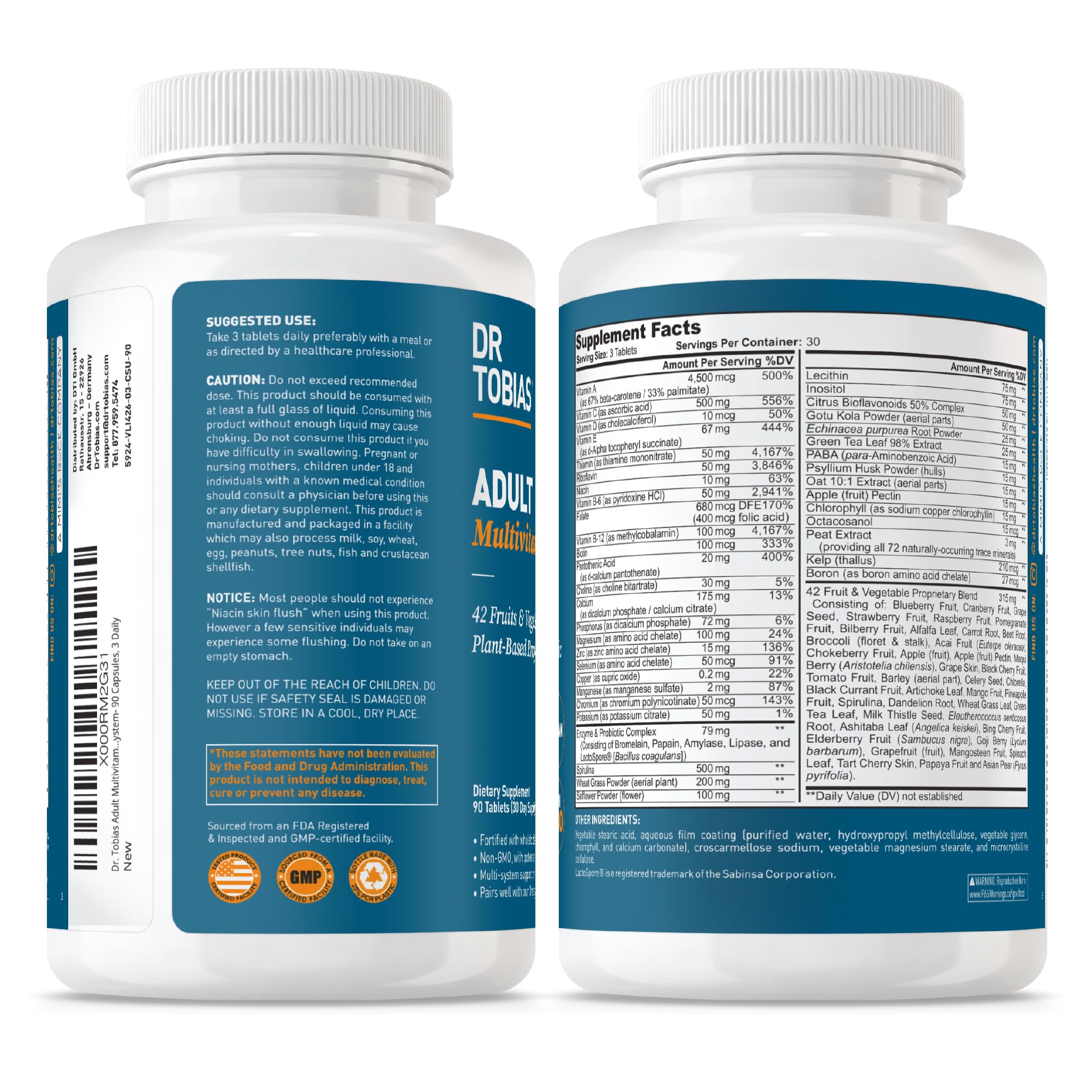 Probiotic blend emphasized for gut health
