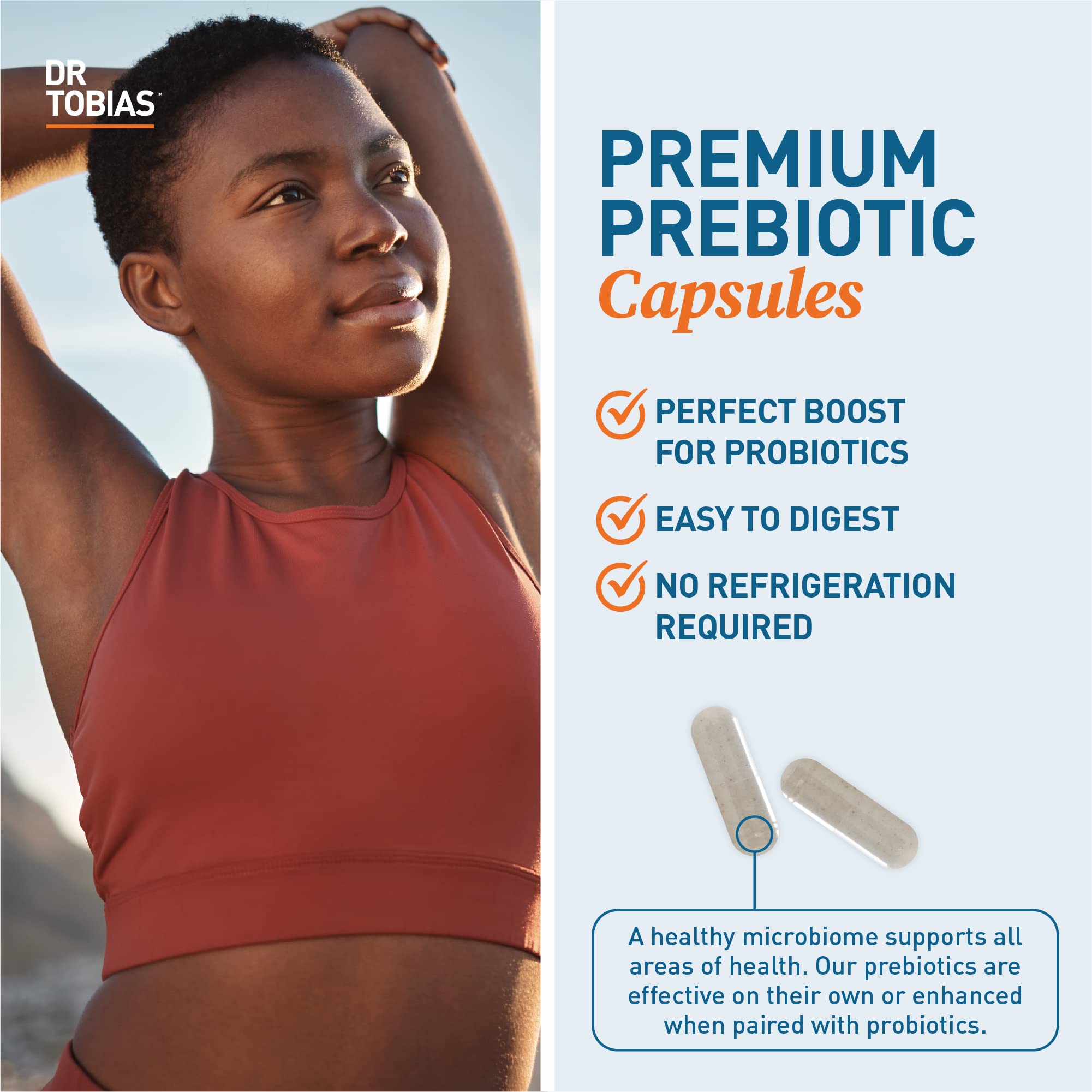 Gut health and immune support concept