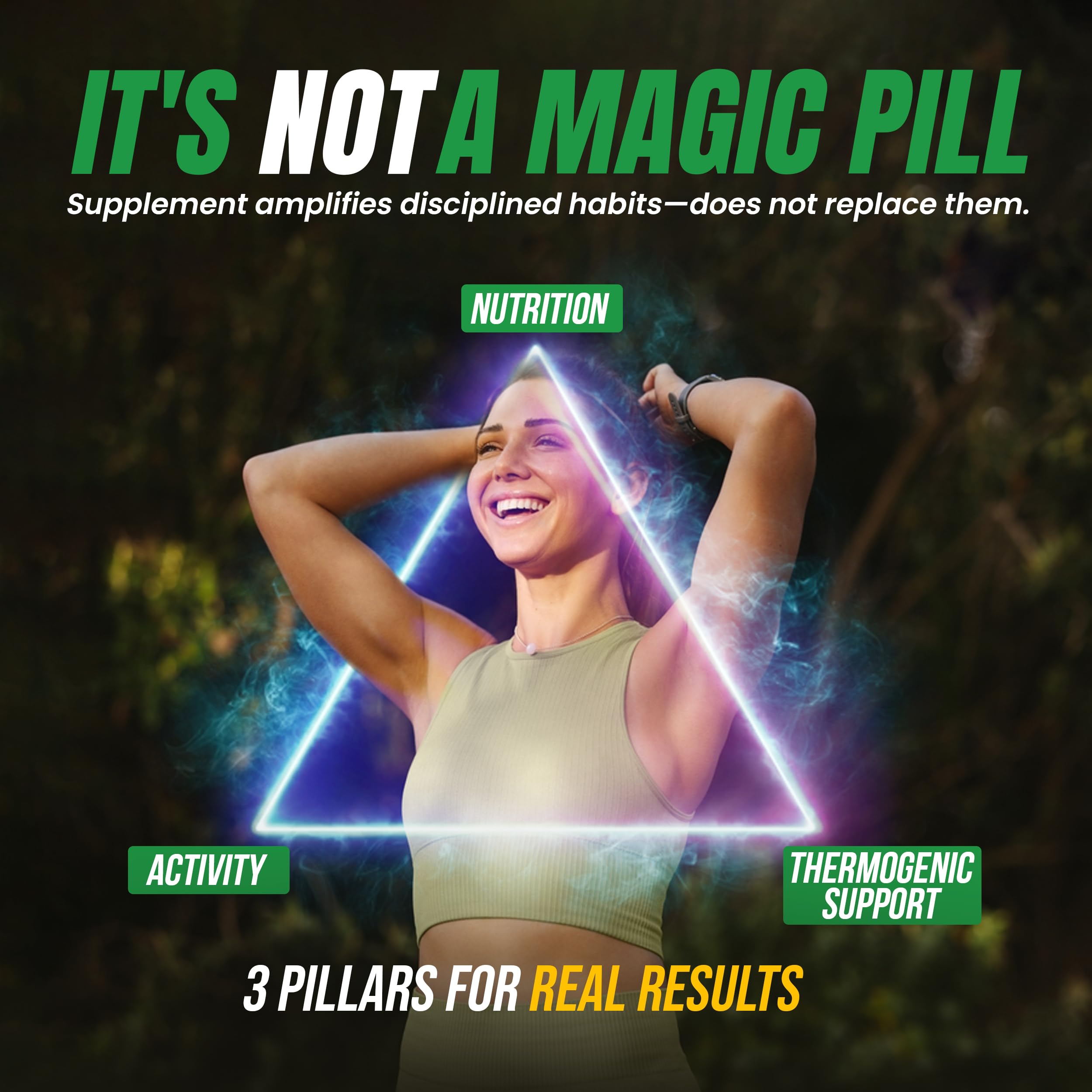 Appetite control with apple cider vinegar and garcinia cambogia