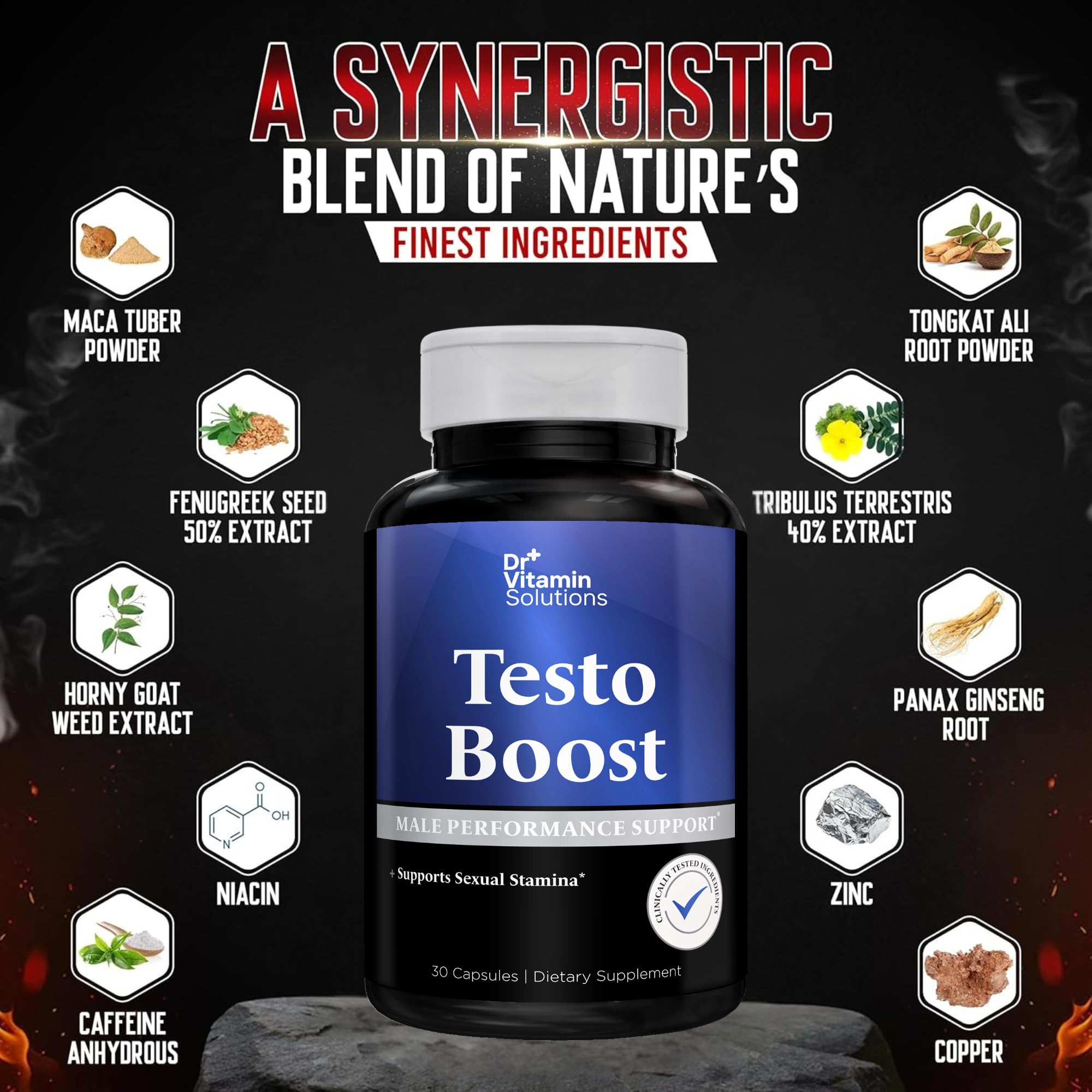 Fenugreek seeds used in Testo Boost formula