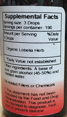 Dr Christopher's Lobelia Alcohol Extract packaging and bottle