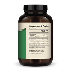 Close-up of Dr. Mercola New Zealand Colostrum Supplement bottle label