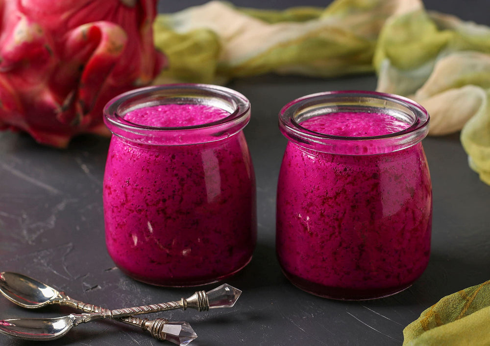 Dragon fruit powder used in oats, yogurt or desserts