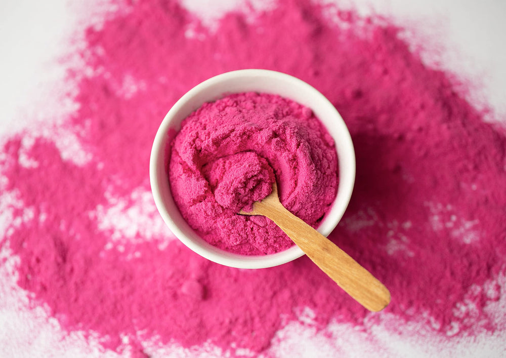 Powder in a shake or smoothie bowl