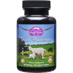 Dragon Herbs Goat Placenta Capsules bottle - front view
