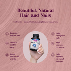Close-up of Hair and Nails capsules