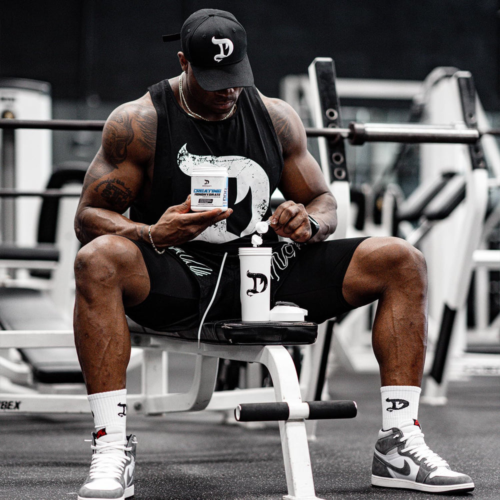 Ingredients panel and supplement facts of Creatine Monohydrate