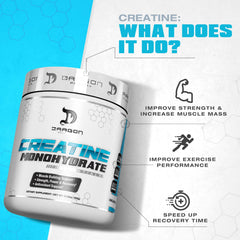 Prepared drink showing mixture of Creatine Monohydrate