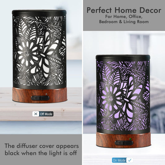 Dragonfly diffuser with 7-color ambient light