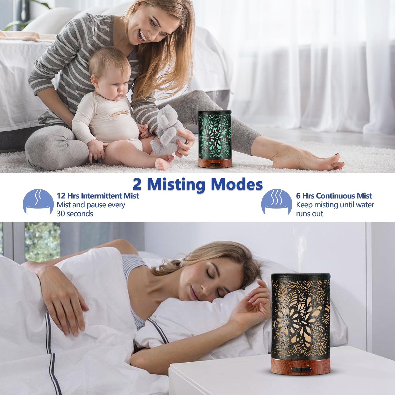 Removable metal cover for easy refilling