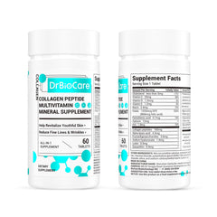 Skin hydration and elasticity concept with collagen peptides