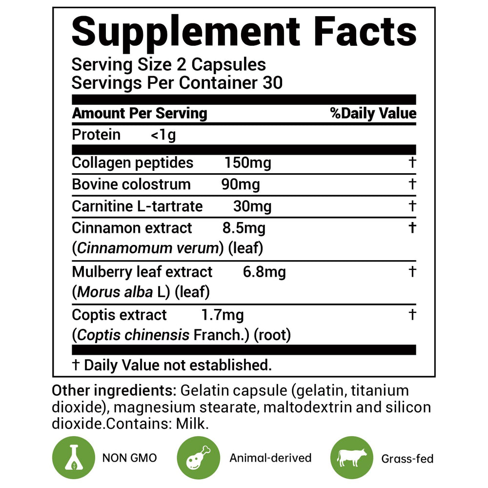 Non-GMO badge on DrBioCare supplement packaging