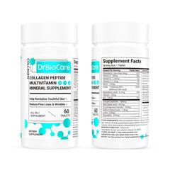 Vitamin D3 and Probiotics ingredients for DrBioCare Collagen Peptides