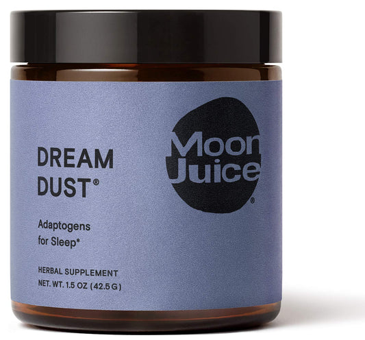 Dream Dust by Moon Juice Tranquil Rest product jar label