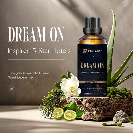 Dream On diffuser oil 100ml side view